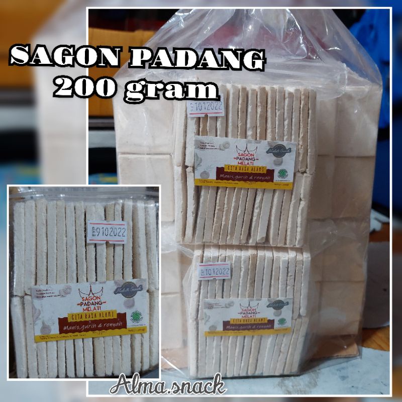 200gr SAGON PADANG / SAGON BAKAR / SNACK KILOAN MURAH / ALMA.SNACK