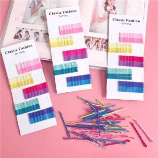 Jepit bobs pins warna jepit lidi warna warni isi 50 pcs Jepit bobs pins warna jepit lidi warna warni isi 50 pcs
