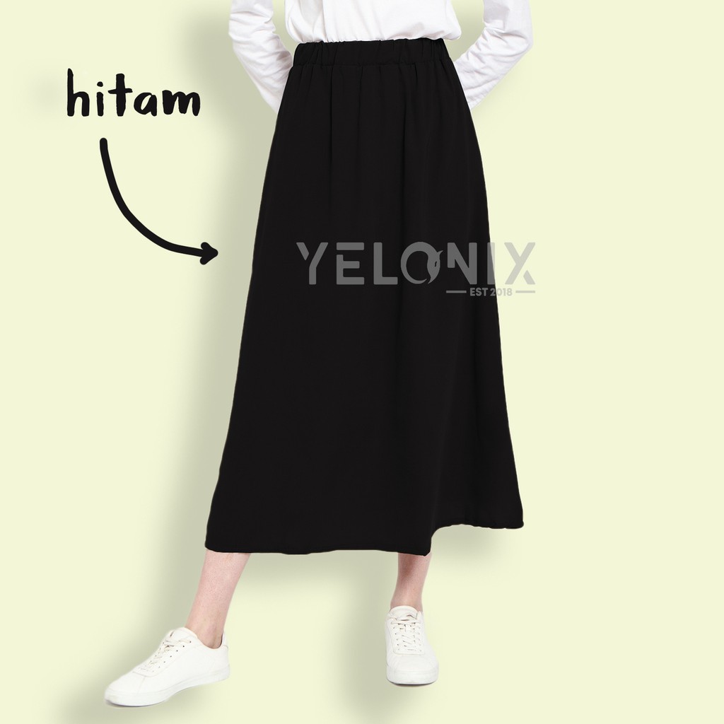 ROK POLOS STANDART PANJANG WOLFIS WOLVIS SKIRT PREMIUM - YELONIX