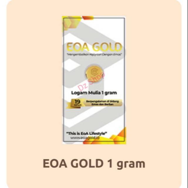Eoa gold 1 gram