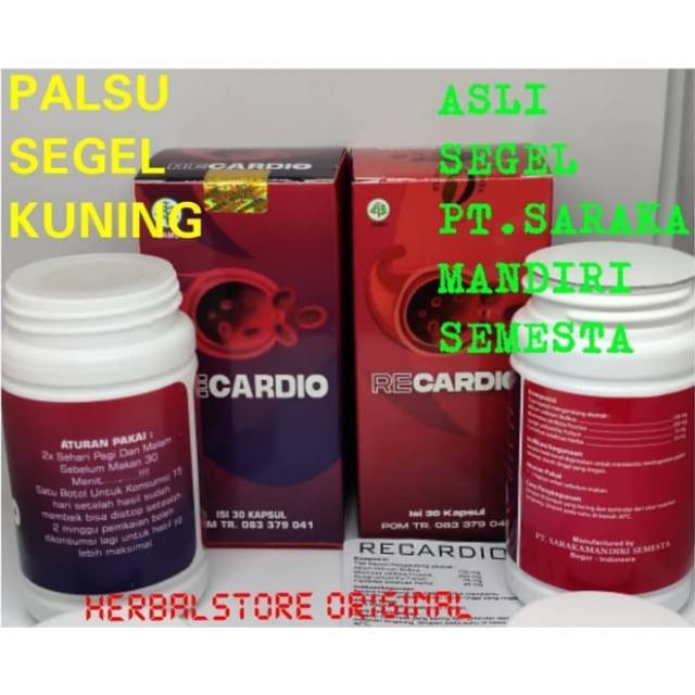 RECARDIO OBAT HERBAL MENGATASI SERANGAN HIPERTENSI DAN JANTUNG
