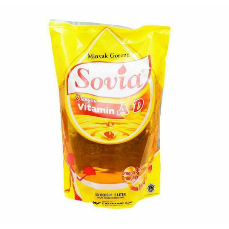 

Sovia Minyak Goreng Pouch [2000mL]