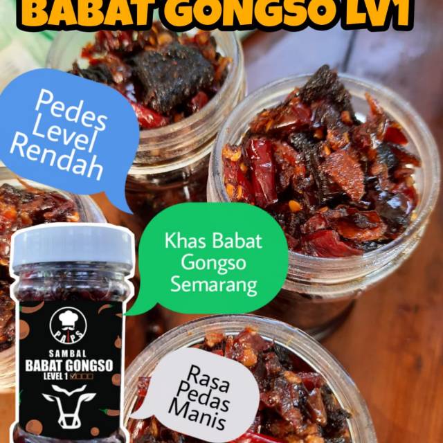 

Paps sambal babat gongso