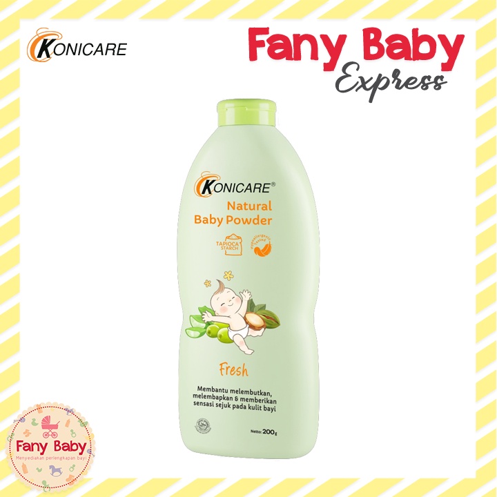 KONICARE NATURAL BABY POWDER [BEST SELLER] 100 - 200 GR