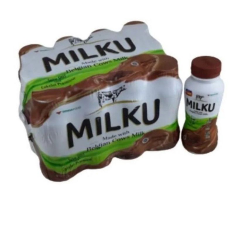 

12 PCS SUSU MILKU 200 ML