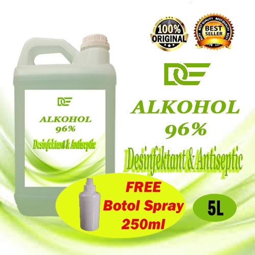 DE Alkohol ethanol 96% murni