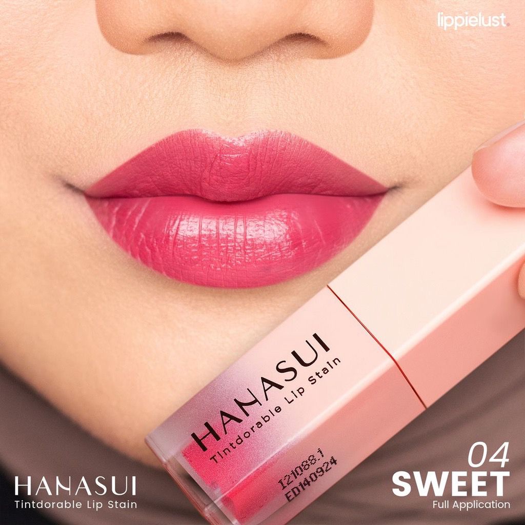 Hanasui Mattedorable Lip Cream | Matte Dorable LipCream Lipstick Cair Mate Hanasui | BOBA EDITION-04 Sweet
