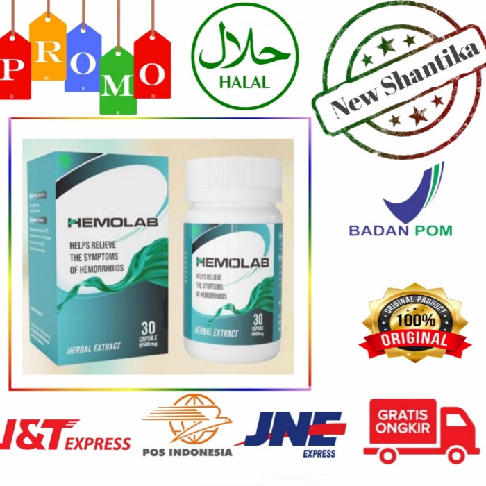 Garansi Uang Kembali Hemolab Original Obat Wasir Ambeien