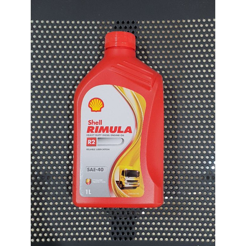 Jual Oli Mobil Diesel Shell Rimula R2 SAE 40 1 Liter Original | Shopee ...