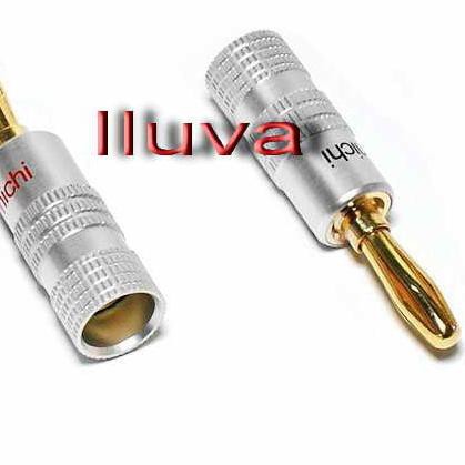 Jack Banana Nakamichi Buat Speaker Atau Amplifier Kualitas Taiwan ✾