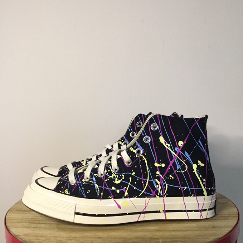 Converse CT 70s Hi BW Paint Splatter (RESMI)