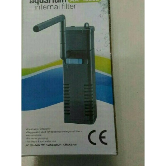 ✬ aquarium internal filter mini amara aa 1000L ✶