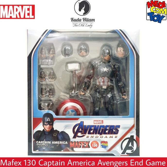 Medicom Toy Mafex 130 Captain America Avengers End Game