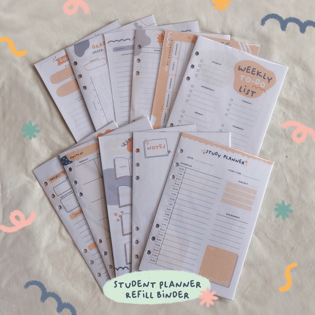 

REFILL STUDENT PLANNER