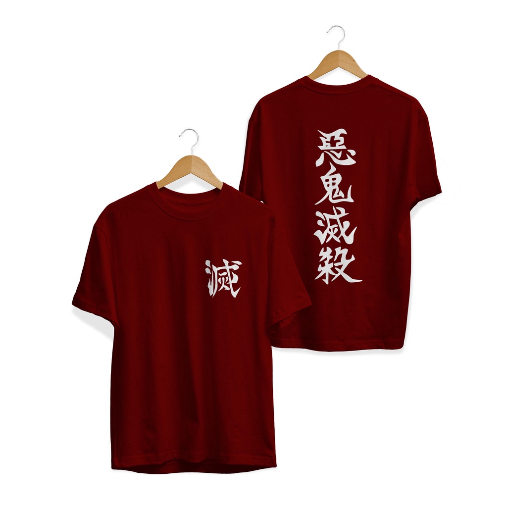 BAJU KAOS DISTRO ANIME DEMON SLAYER KISATSUTAI DEMON SLAYING KIMETSU NO YAIBA