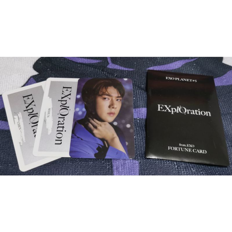 SEHUN EXO Exploration Fortune Card Set