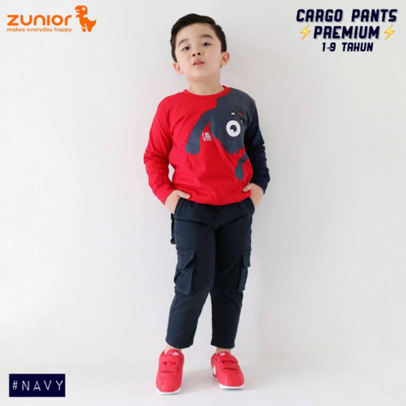 Cargo Anak Premium Zunior Navy