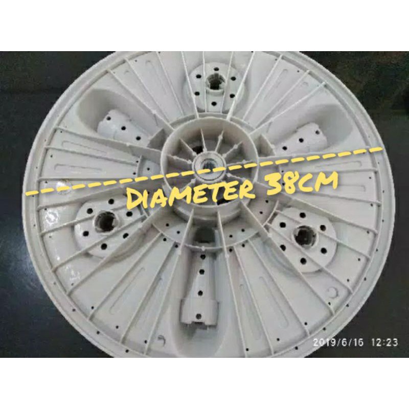 Pulsator Mesin Cuci LG Diameter 38 CM As Gigi 11 original