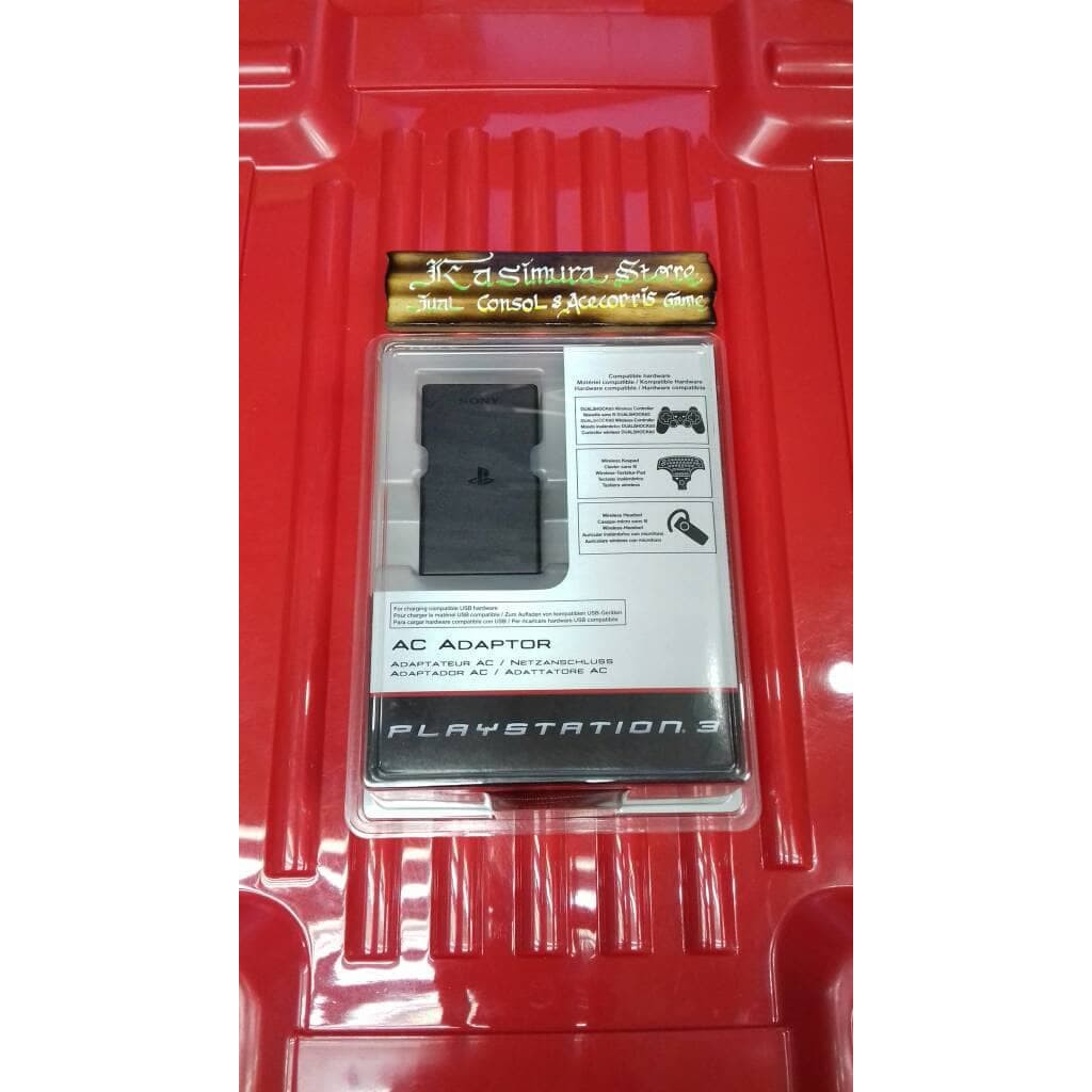ADAPTOR 2IN1 CHARGE STIK PS3 original sony