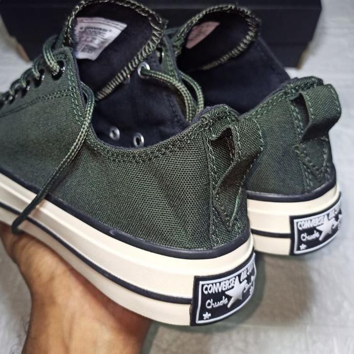 Terlaris☺ Sepatu converse CT 2 all star X Hijau army sepatu Converse original Premium sepatu pria co