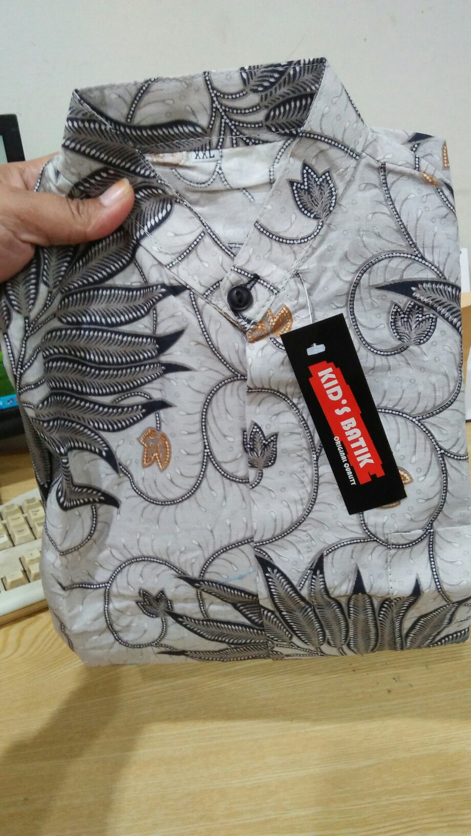 Kemeja Batik Anak Lengan Panjang
