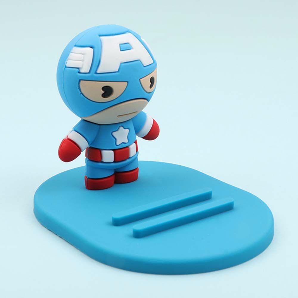 Rebuy The Avengers Universal Marvel Captain America Penyangga Meja Tablet Bracket Spiderman Dudukan Ponsel