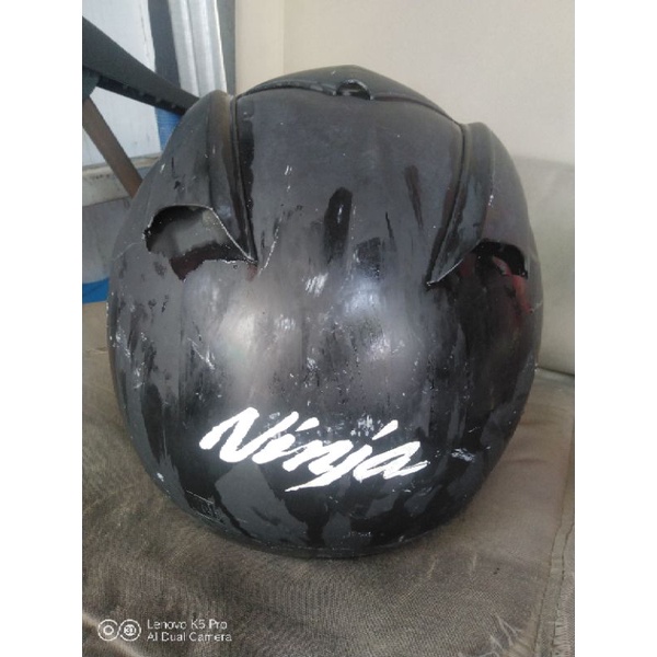 helm ori original kawasaki ninja size L