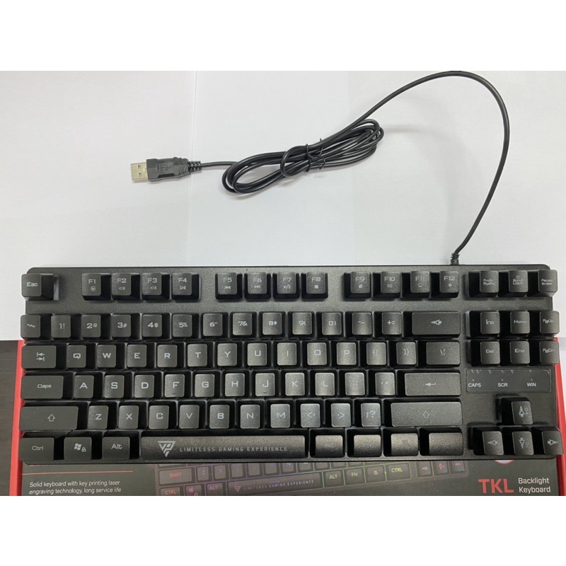 VARRO PRIME GAMING KEYBOARD TKL RAINBOW LED MAG-03 mag03 mag3