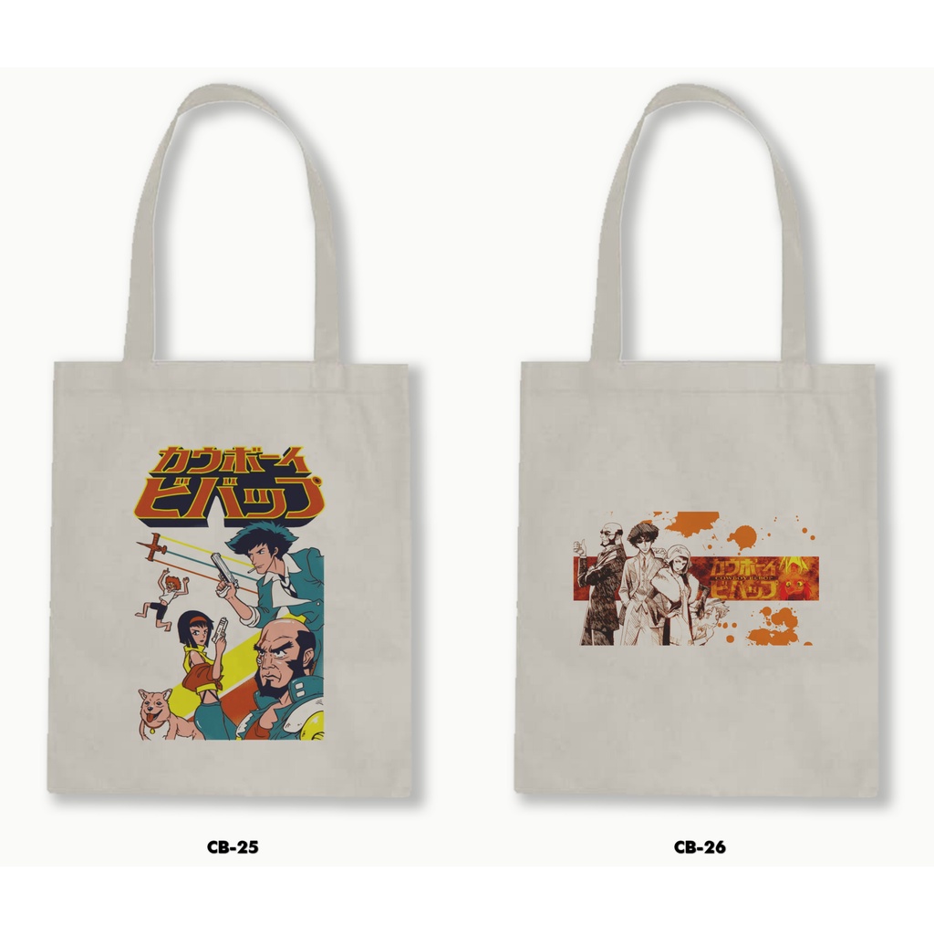 TOTE BAG BLACU - COWBOY BEBOP .02