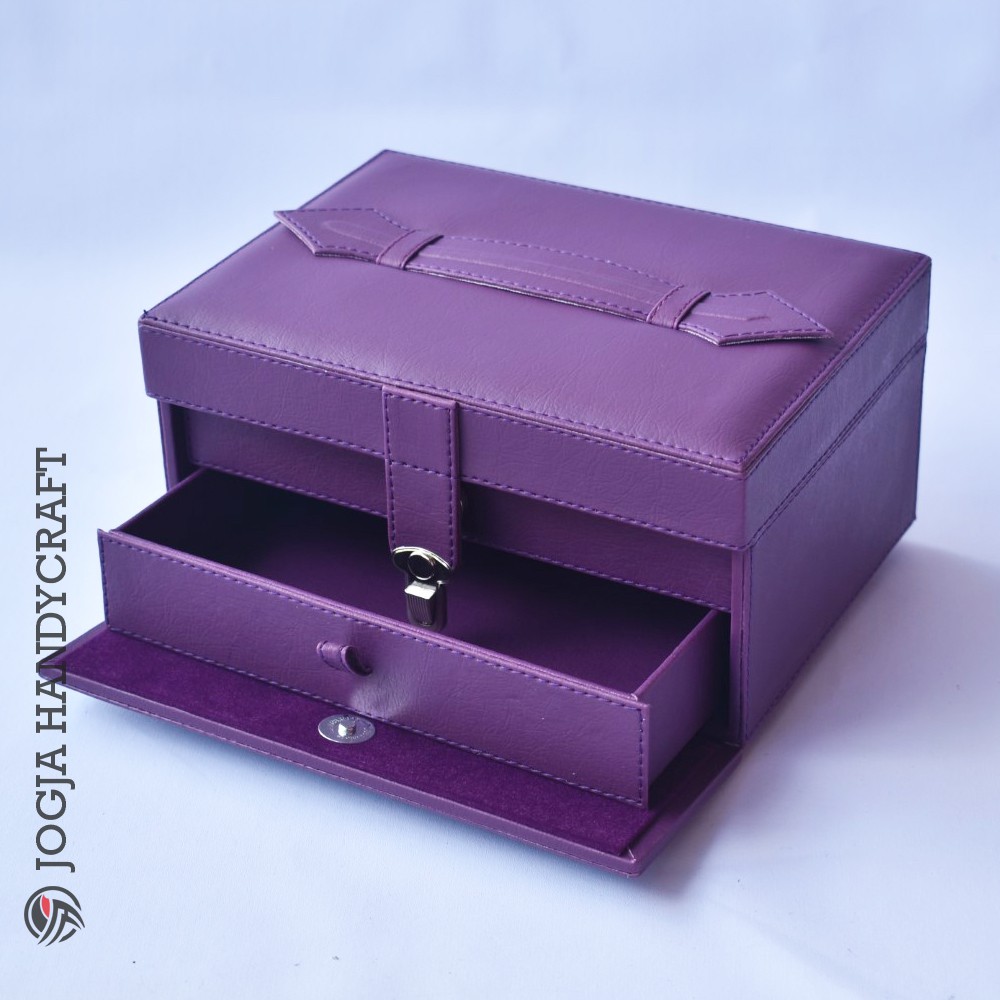 NEW!! Jewelry Box | Kotak Tempat Perhiasan &amp; Aksesoris Purple
