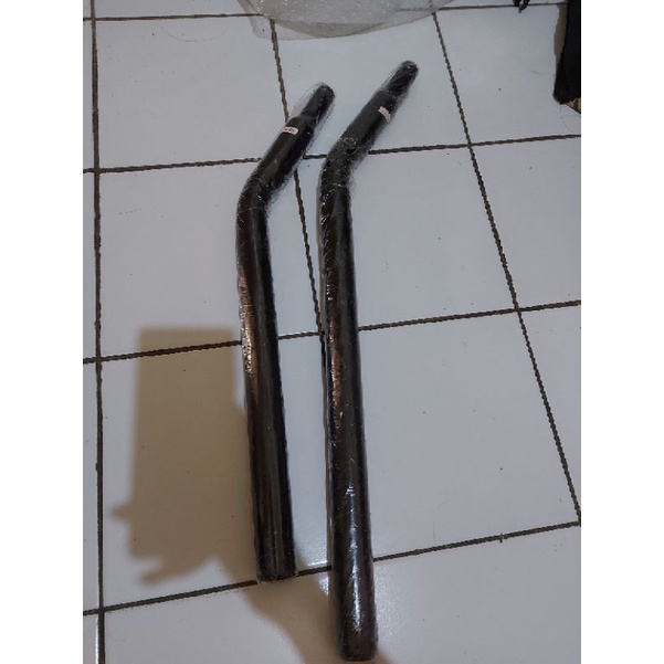 Seatpost 31.8 bengkok 50/60 Tiang Sadel Sepeda Bengkok