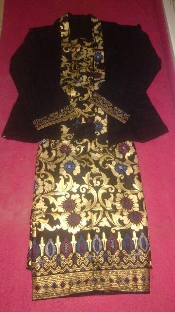 Batik Couple Kanaya Etnic Seroja Klok Kekinian Murah Wanita Tanah Abang Pakaian Kerja Setelan Batik