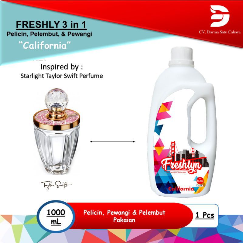 FRESLYN PEWANGI /PELEMBUT PAKAIAN LOUNDRY(FRESHLY PREMIUM)