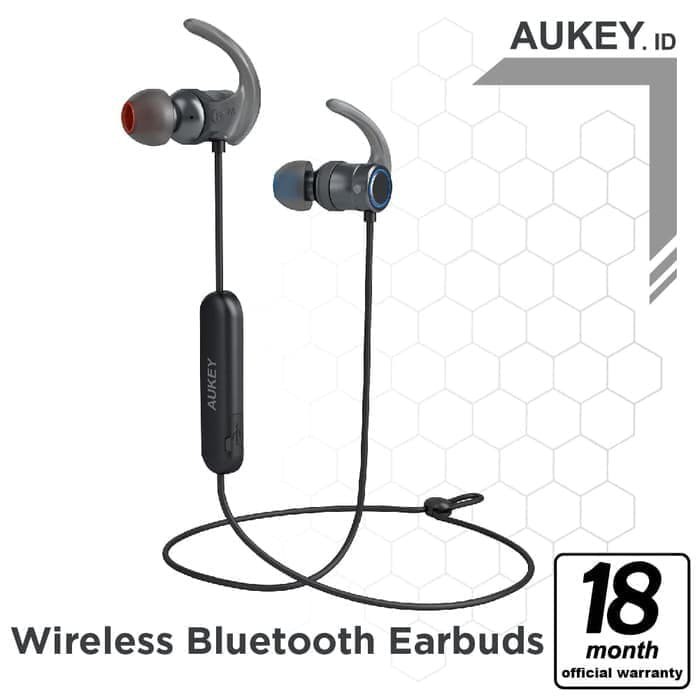 Aukey Headset Blotooth Magnetic Earbuds APTX -500307