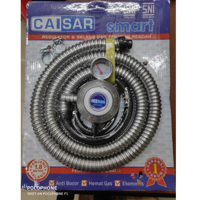 Selang Gas dan Regulator Gas / Kepala gas (KODE 0679)
