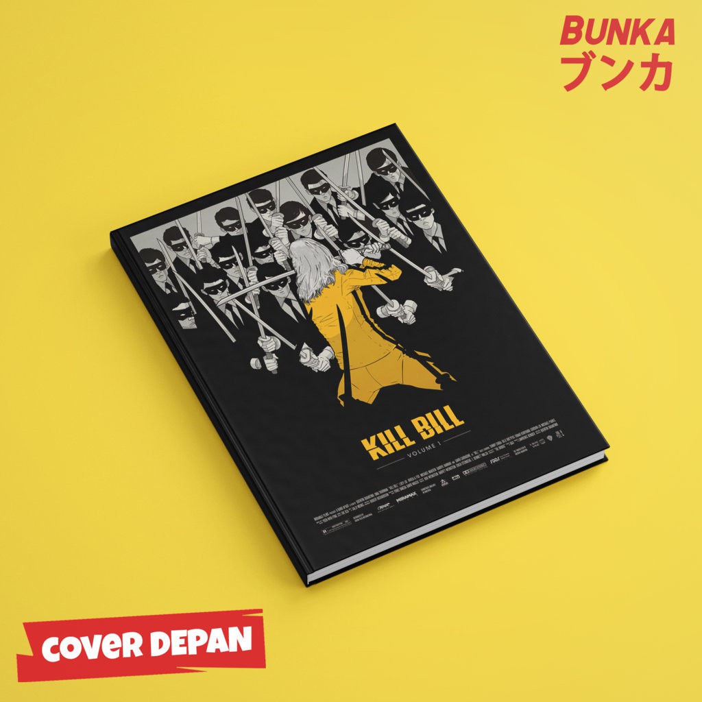 

Notebook Kill Bill B Hardcover A5 Buku Tulis Catatan Note Agenda Planner Jurnal