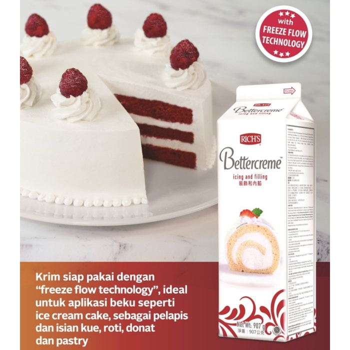 

Richs Bettercreme / Buttercream 907gr