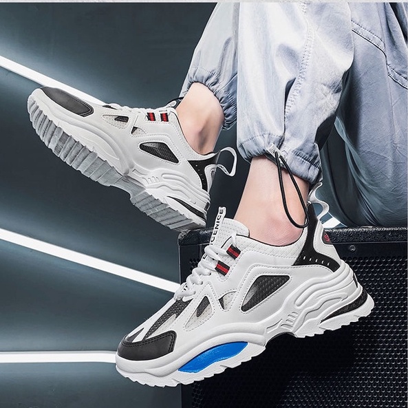 TBIG [COD] Sepatu Sneakers Pria DELTA Sepatu Import Murah Pria Sekolah Kuliah Kerja