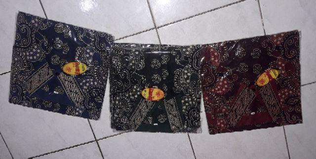 Harga Promo!! Kemeja Pria Batik Motif Banyamuk Dan Sekar Jagad