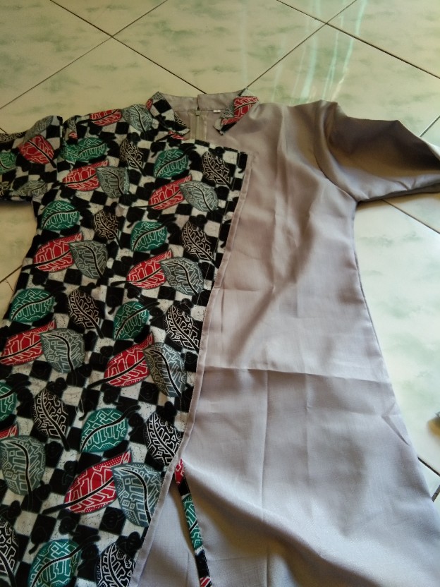 Batik Tunik Shibori Jumputan Terbaru Size S-3l / Hrb026 Yelbor