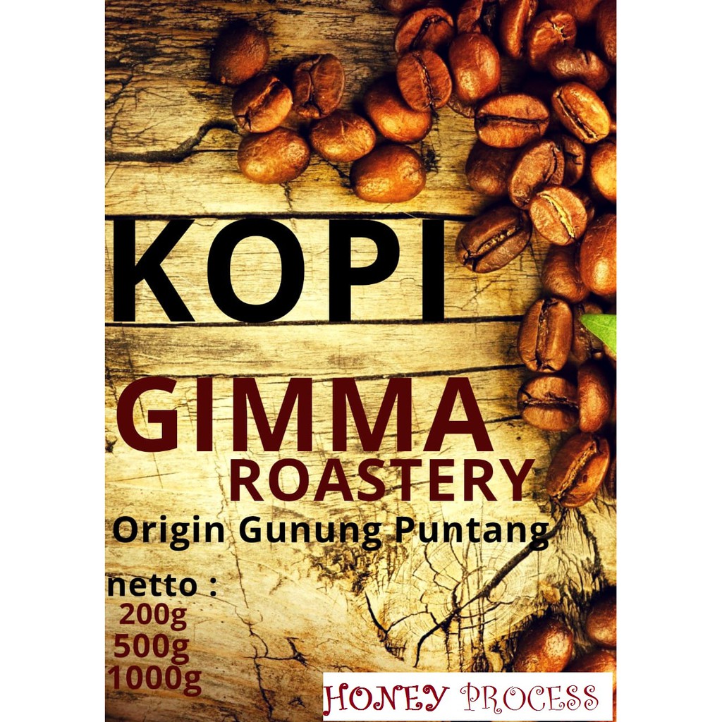 

Kopi Green Beans Arabika Origin Gunung Puntang HONEY Proses 1Kg