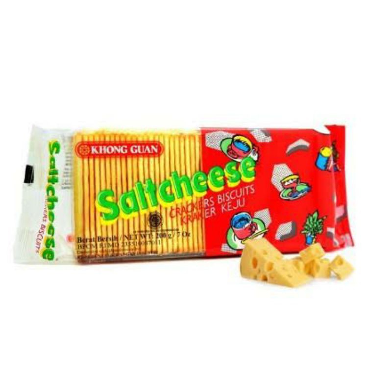 

Saltcheese Crackers Biscuit 200gr