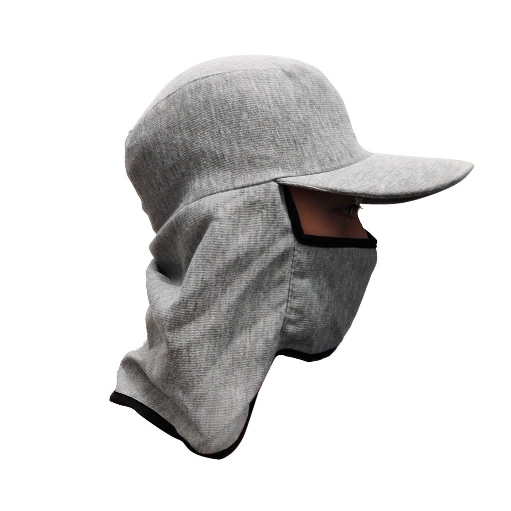 COD Topi Jepang / Topi Masker Jepang / Topi Mancing / Topi Kerja Proyek / Topi Gunung-ABU MUDA