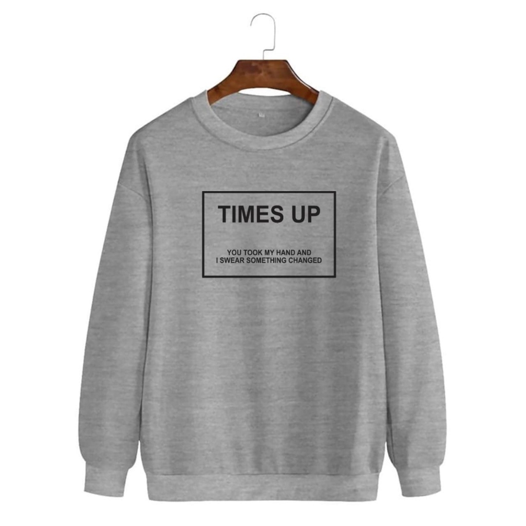 ALIPIO FASHION - BAJU SWEATER TIMES UP / sweater pria / wanita / keren / terbaru