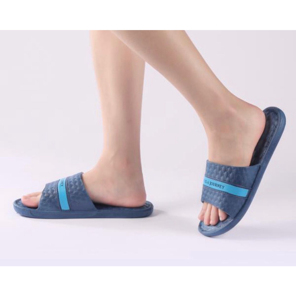 SAMONO SENDAL WOOK KARET DESIGN 3D ANTI LICIN ULTRA COMFORT / SANDAL SLIP ON WARNA FREE PLASTIC PACKAGING