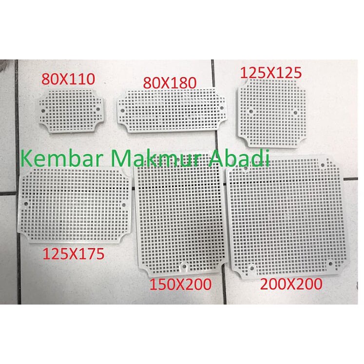 Base Plate Duradus 80x110 / Junction Box Baseplate / Duradus Baseplate 80x110mm / Base Box 80x110mm