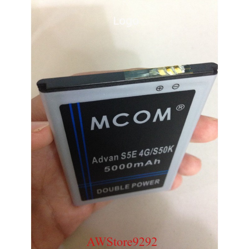 Mcom Battery Batre Baterai Double Power Mcom Advan S5E 4G - S50K
