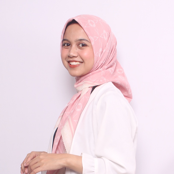 Jilbab Segiempat - Kerudung Segi Empat - Hijab Segi Empat Motif Voal Square VENUS