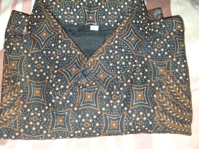 Anjasmara Sogan Kemeja Batik Pria Lengan Panjang Dan Pendek By Sm-batik