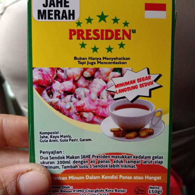 

JAHE PRESIDEN